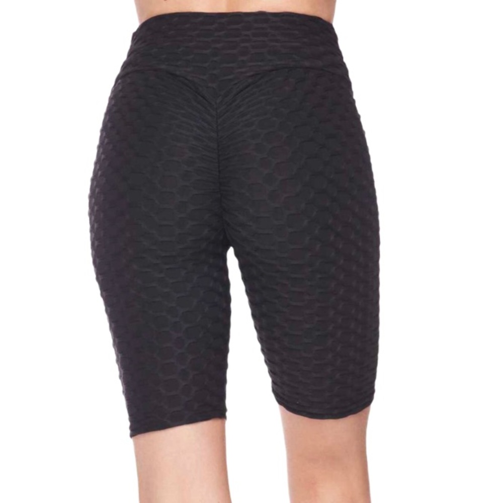 Scrunch Butt Sculpting High Waisted Biker …